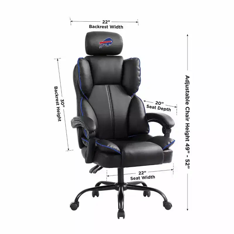 Chaise de bureau NFL Buffalo Bills Champ