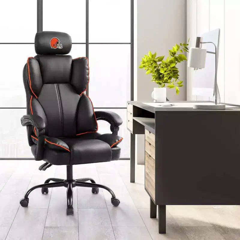 Chaise de bureau NFL Cleveland Browns Champ