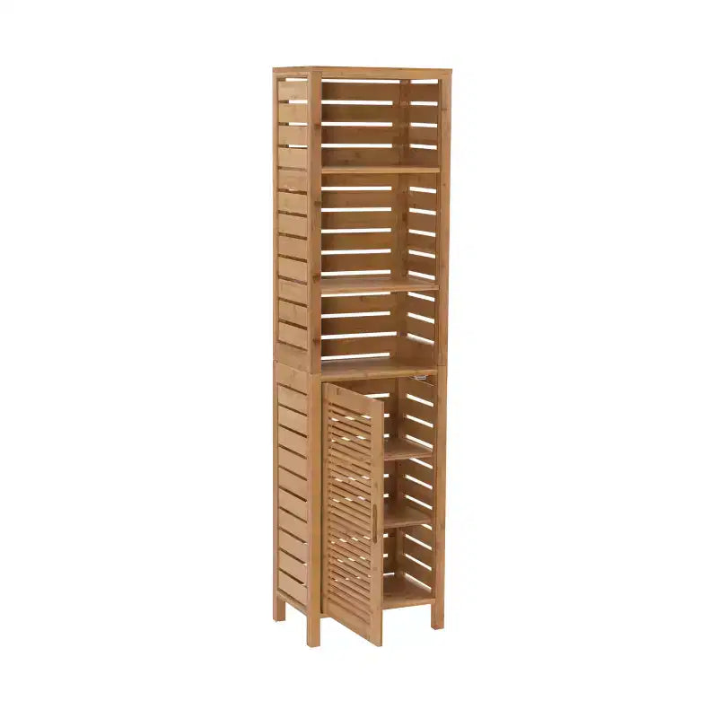 Bracken Armoire Haute Naturel - Linon