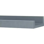 Kiera Grace (Lot de 4) Étagères murales Drea 23"x4" Gris nuage : Décoration flottante en MDF, Quincaillerie de montage incluse