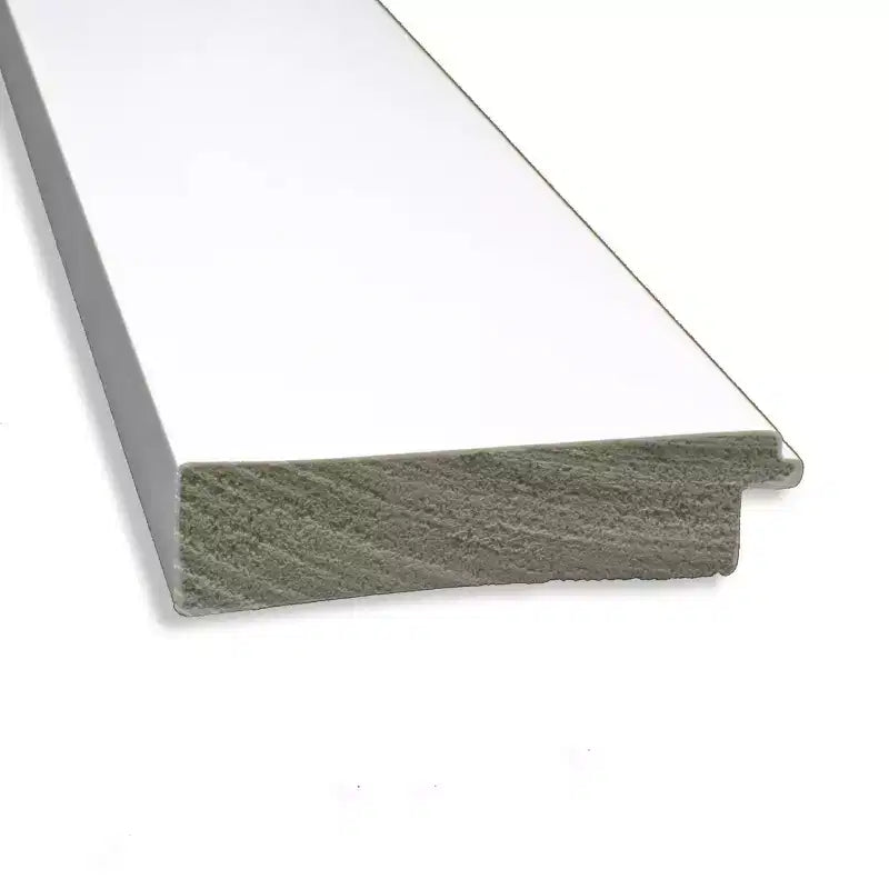 Miroir mural blanc Amanti Art, 61 cm x 76 cm, sans biseau pour armoire