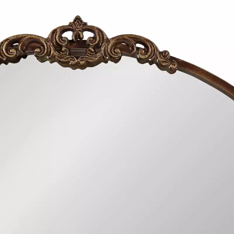 Kate & Laurel All Things Decor Myrcelle Miroir mural décoratif encadré, 32 x 30 po, bronze