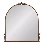 Kate & Laurel All Things Decor Myrcelle Miroir mural décoratif encadré, 32 x 30 po, bronze