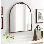 Kate & Laurel All Things Decor Myrcelle Miroir mural décoratif encadré, 32 x 30 po, bronze