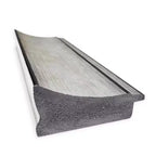 Miroir de porte pleine longueur sans biseau Flair Patina argent 18 po x 52 po – Amanti Art : pour chambre à coucher, montage mural, facile à accrocher