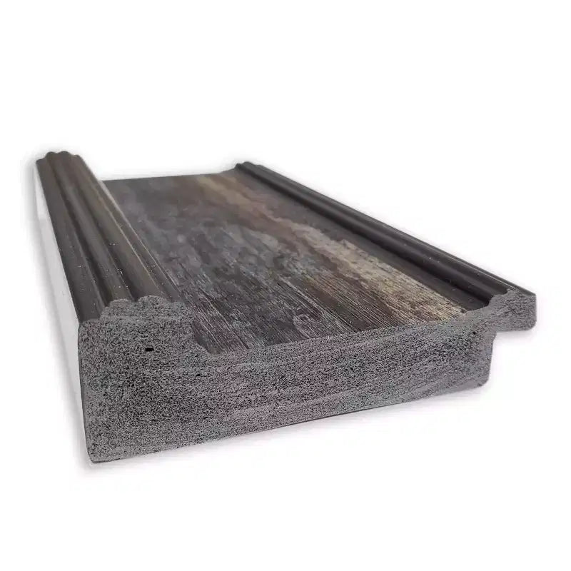 Miroir de porte pleine longueur sans biseau 50,8 cm x 137,2 cm style rustique – Amanti Art : cadre en polystyrène, quincaillerie de montage incluse
