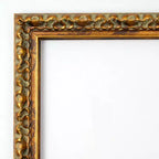 Miroir mural en bois de 76,2 x 61 cm, non biseauté, en bronze antique - Amanti Art