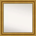 32" x 32" Non-Beveled Parlor Wall Mirror with Polystyrene Frame - Amanti Art
