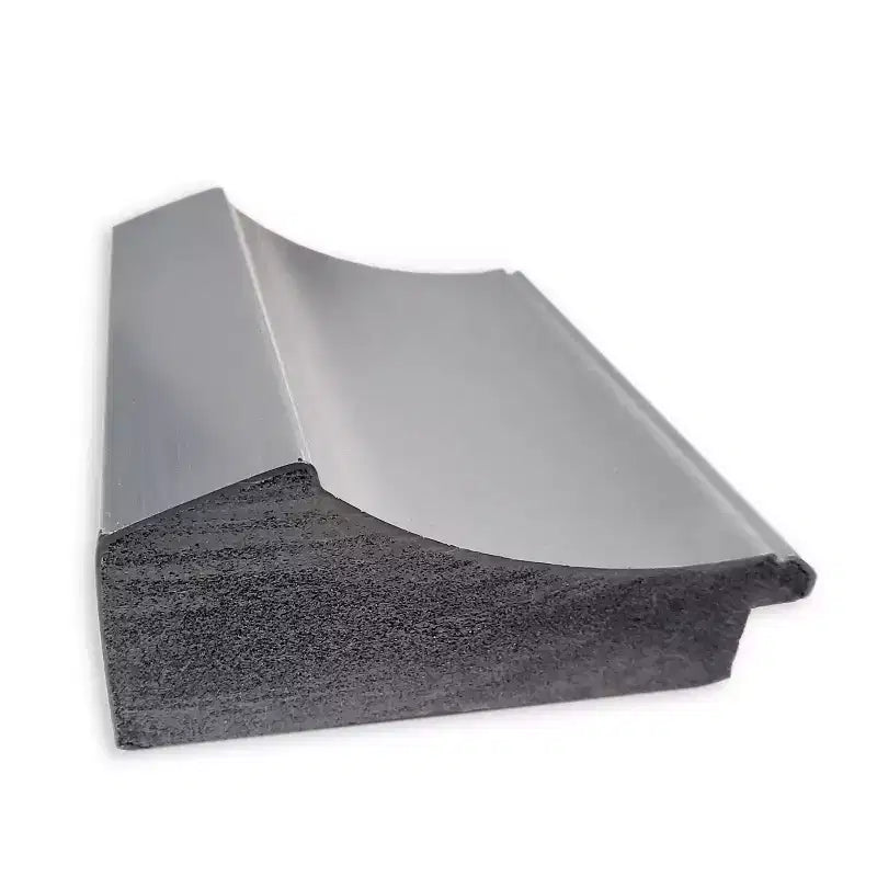 Miroir pleine longueur Amanti Art 20" x 54" en nickel poli sans biseau à suspendre à la porte : quincaillerie de montage incluse, forme rectangulaire