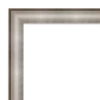 Miroir mural argenté Impérial non biseauté 23" x 29" - Amanti Art