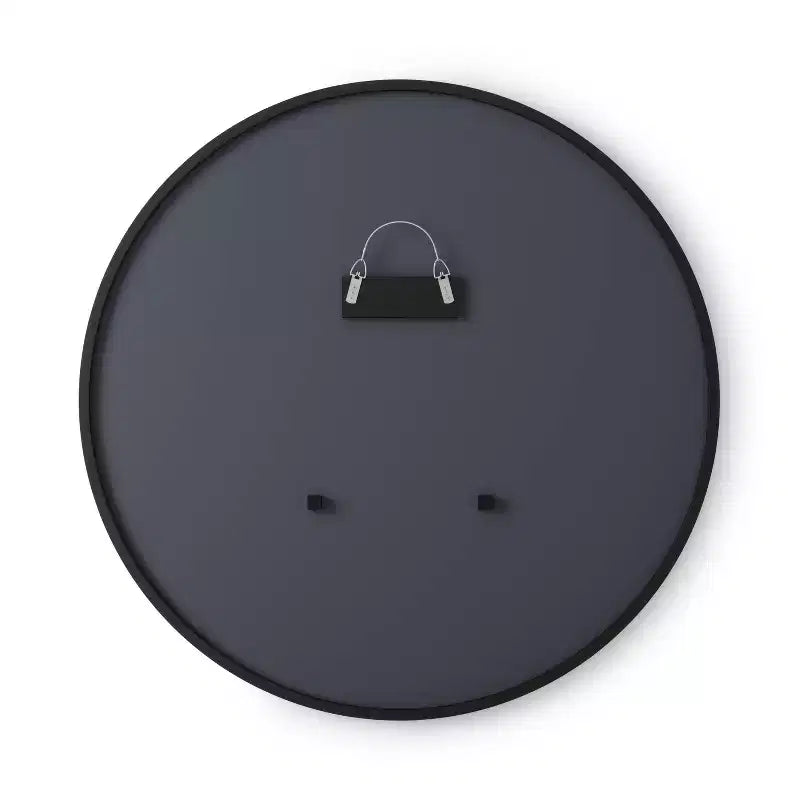 Miroir mural rond Hubba 37" noir - Umbra