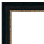 Miroir pleine longueur à poser, sans biseau, Paragon Bronze 31" x 67" - Amanti Art : Rectangle moderne, cadre en polystyrène