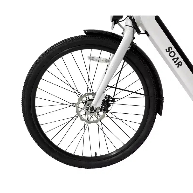 Vélo de croisière électrique Soar Adult City ST 350 27,5'' à cadre bas