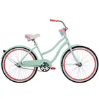 Vélo de croisière Huffy Good Vibrations pour adulte - Roues de 24 pouces - Menthe