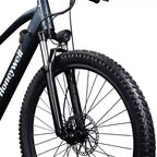 Vélo électrique tout terrain Honeywell El Capitan 27,5 po, enjambement bas - Bleu