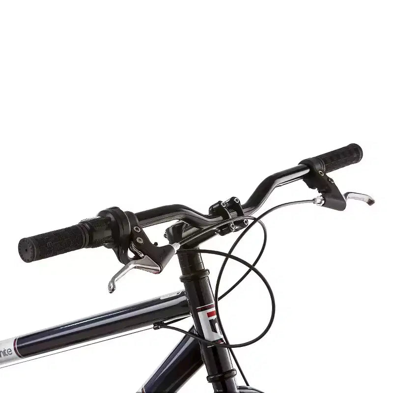 Vélo de montagne Mongoose Dolomite pour homme à gros pneus 26", bleu marine/rouge