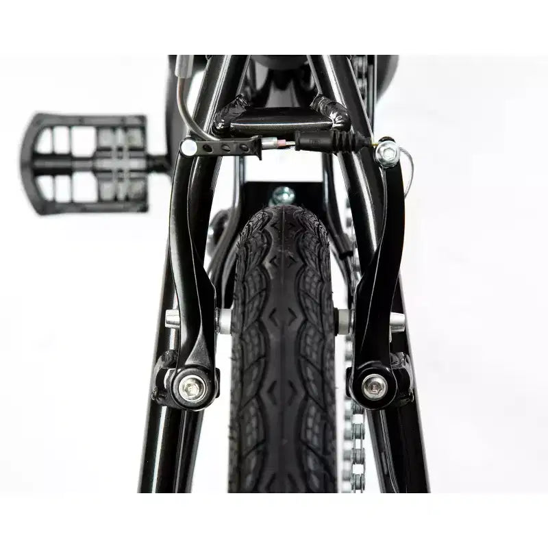 Vélo pliant en aluminium ZiZZO Urbano 8 vitesses 20" - Gris