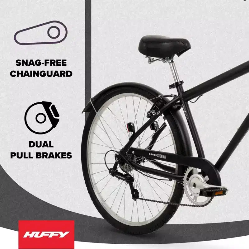 Vélo Confort Huffy Sienna 27,5 po Homme - Noir