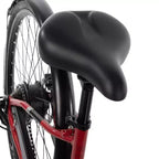 Vélo électrique Huffy Lyndon enjambeur – Roues de 27,5 po – 32 km/h – 36 V – Rouge