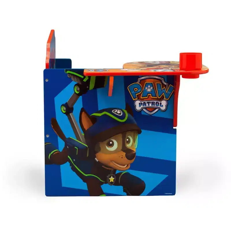 Bureau-chaise pour enfant Delta Children Disney Pat' Patrouille avec bac de rangement