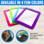 Miroir magnétique Playbees – Bleu – 5 x 7
