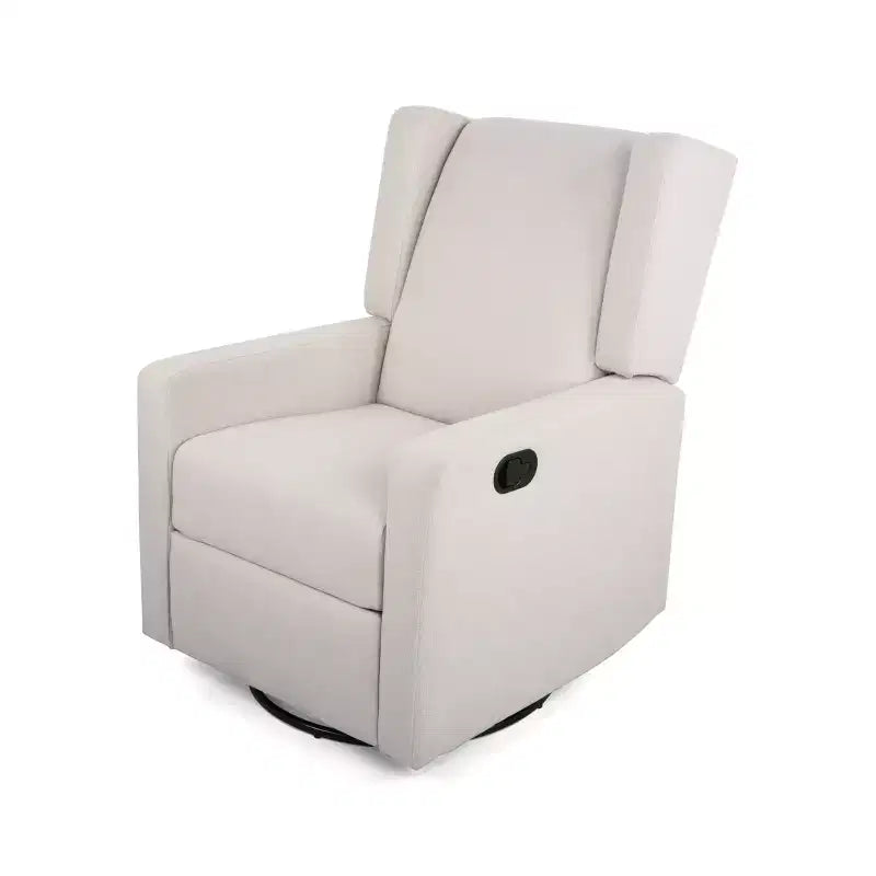 Fauteuil inclinable pivotant en tissu Hounker de Christopher Knight Home