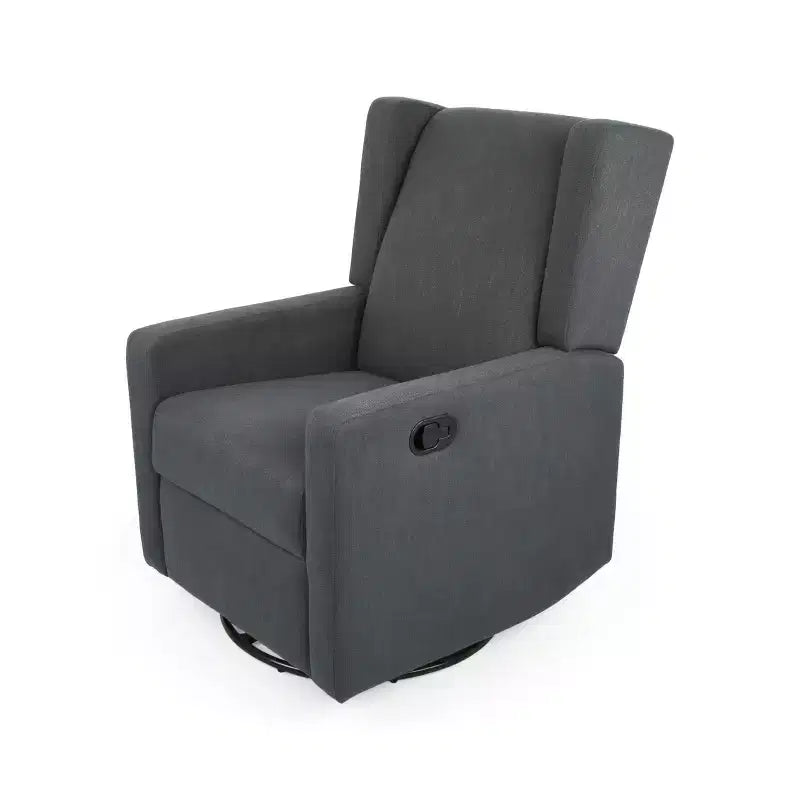 Fauteuil inclinable pivotant en tissu Hounker de Christopher Knight Home