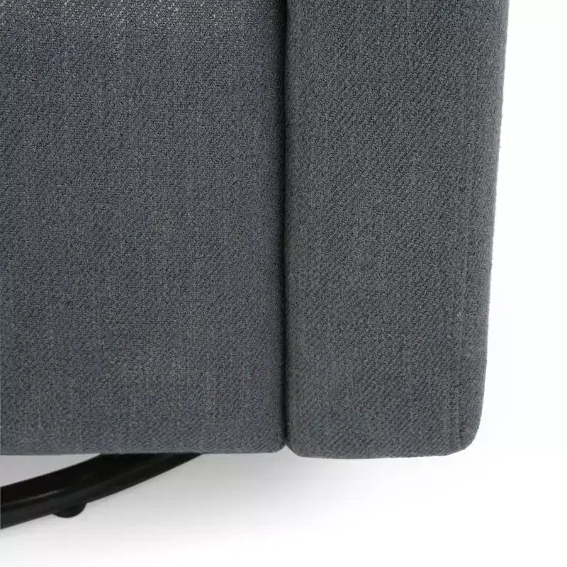 Fauteuil inclinable pivotant en tissu Hounker de Christopher Knight Home