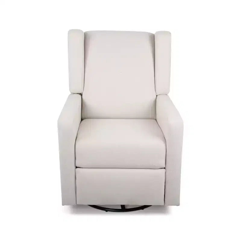 Fauteuil inclinable pivotant en tissu Hounker de Christopher Knight Home
