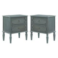 Dietmar 28Tall 2-Drawer end table Set of 2 | HULALA HOME