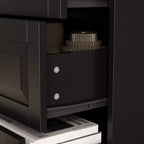Commode verticale à 5 tiroirs Hitow, Meuble de rangement haut