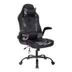 Chaise de jeu FDW Chaise de bureau avec support lombaire Chaises de jeu vidéo en cuir PU pour adultes