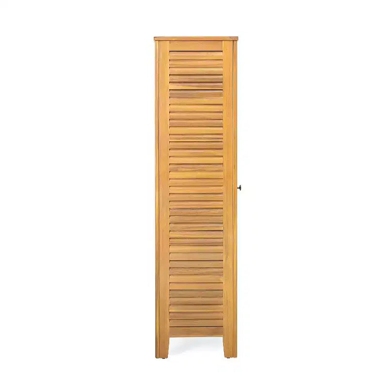 GDFStudio Grella – Meuble de rangement en bois d'acacia avec 3 étagères, teck