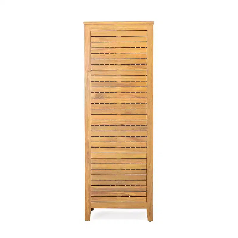 GDFStudio Grella – Meuble de rangement en bois d'acacia avec 3 étagères, teck