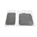 Causeuse moderne en velours côtelé GDFStudio Jean 73 avec porte-gobelets, rangement dans les accoudoirs, support de téléphone portable et pouf