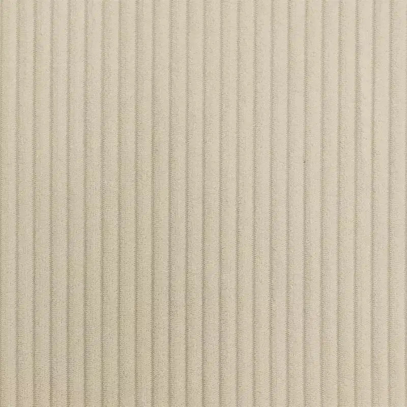 Causeuse moderne en velours côtelé GDFStudio Jean 73 avec porte-gobelets, rangement dans les accoudoirs, support de téléphone portable et pouf