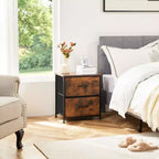 Commode moderne à 7 tiroirs : Design bois et métal