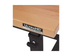 Table d'établi robuste UltraHD de Seville Classics avec plateau en bois, 48 po L x 24 po P x 28 à 42 po H
