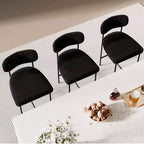 WARMOUNTS Lot de 3 tabourets de bar modernes rembourrés à hauteur de comptoir
