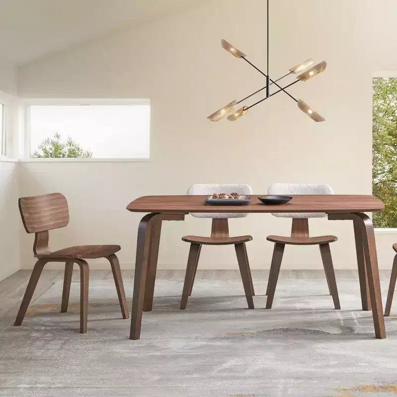 Table à manger moderne en bois 59 Afra GDFStudio