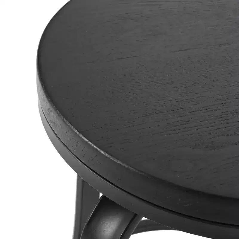 Tabourets de comptoir pivotants sans dossier GDFStudio Comet Modern Industrial Iron de 61,6 cm (lot de 2)