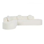 Christopher Knight Home Patrick 122 Canapé d'angle moderne très grand en chenille avec oreillers