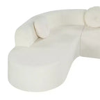 Christopher Knight Home Patrick 122 Canapé d'angle moderne très grand en chenille avec oreillers