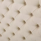 Tête de lit capitonnée réglable pour grand lit GDFStudio Brunet Contemporary