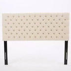 Tête de lit capitonnée réglable pour grand lit GDFStudio Brunet Contemporary