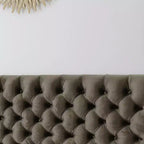 Tête de lit capitonnée réglable pour grand lit GDFStudio Brunet Contemporary
