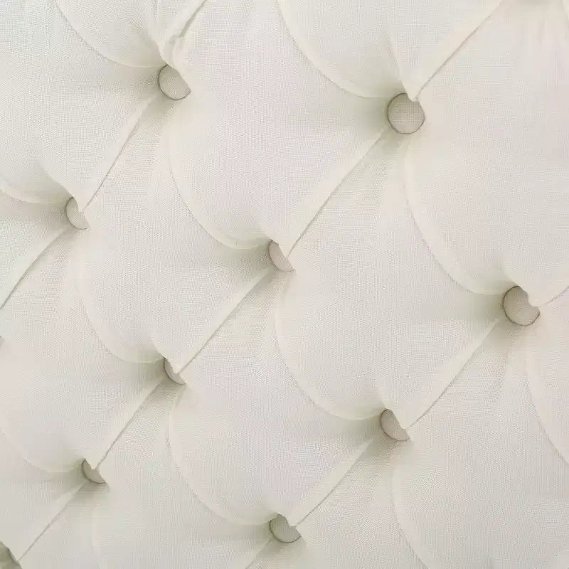 Tête de lit capitonnée réglable pour grand lit GDFStudio Brunet Contemporary