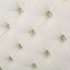 Tête de lit capitonnée réglable pour grand lit GDFStudio Brunet Contemporary