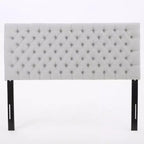 Tête de lit capitonnée réglable pour grand lit GDFStudio Brunet Contemporary