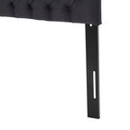 Tête de lit capitonnée réglable pour grand lit GDFStudio Brunet Contemporary